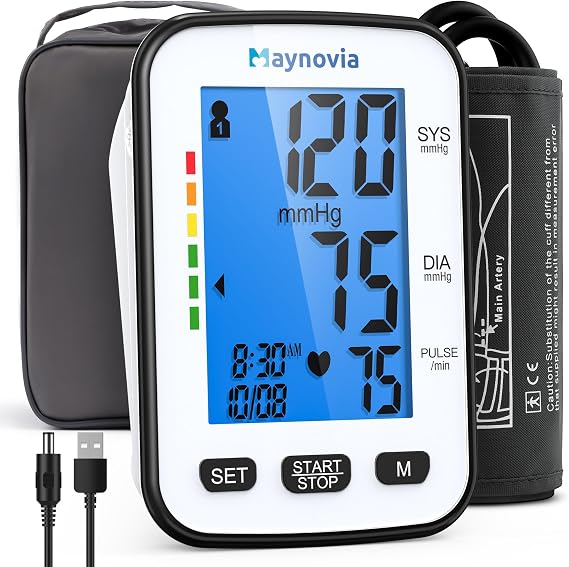 Upper Arm Blood Pressure Monitor, Talking, 8.6-16.5 in Cuff