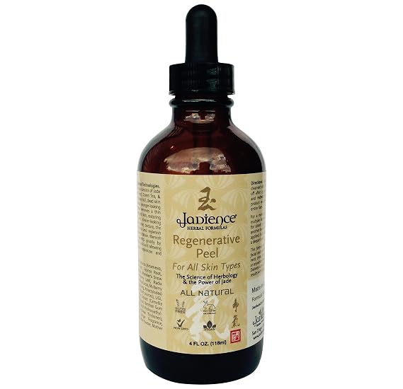 Jadience Regenerative Peel (All Skin Types) - Jade, Pearl & Green Tea: Instant Results | Professional-Grade Formula | Anti-Aging | Non-Irritating | Non-Comedogenic | Hypoallergenic 4oz