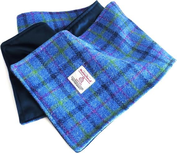 Harris Tweed pure wool quality handcrafted Scottish heritage scarf, traditional luxury scarf with a touch of class and sophistication