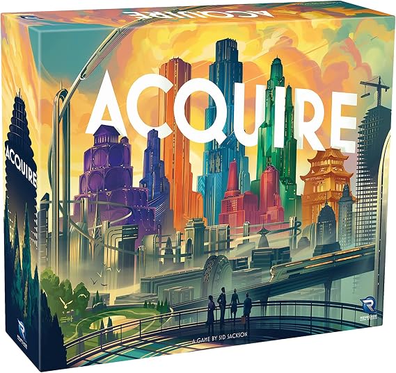 Renegade Game Studios Acquire Board Game - Classic Strategy & Tycoon Modes