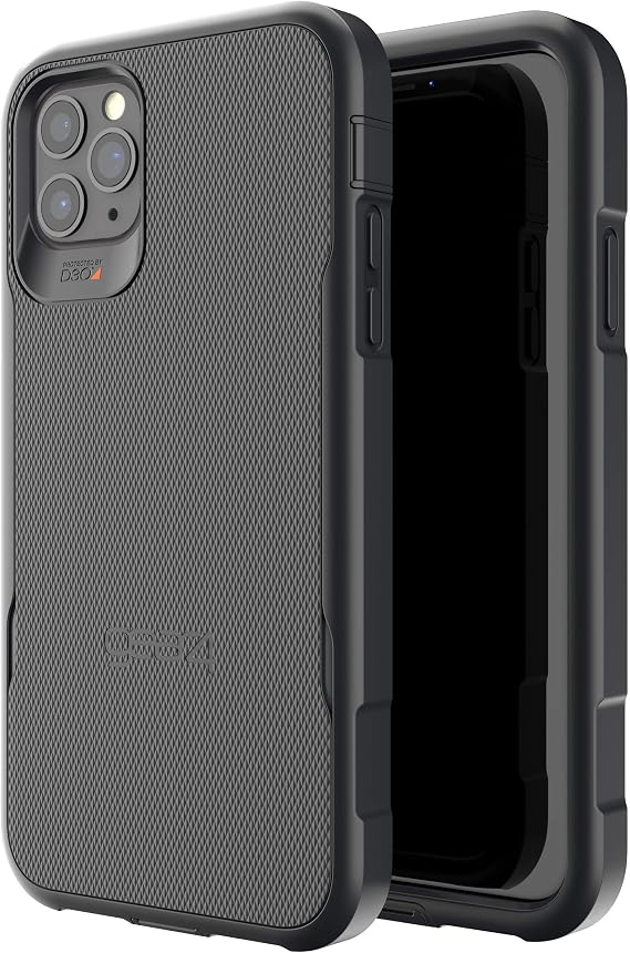 Gear4-Cases-Platoon-Apple-iP11 Pro Max-FG-Black