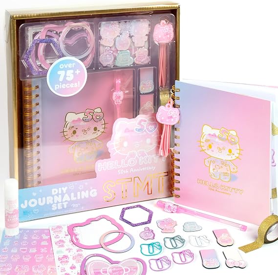 Hello Kitty 50th Anniversary DIY Journaling Set