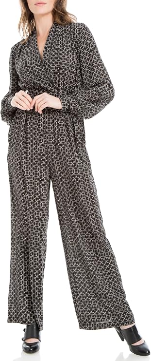 Max Studio Women's Long Sleeve Jumpsuit