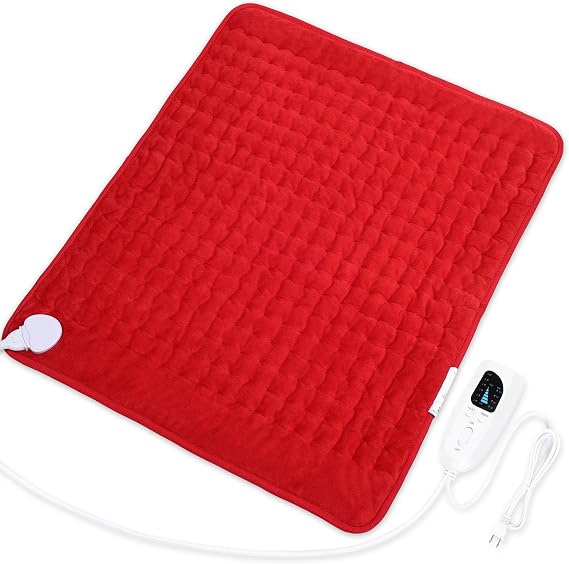 Deepsoon Heating Pad,Electric Heating Pads for Back,Gifts for Men Women