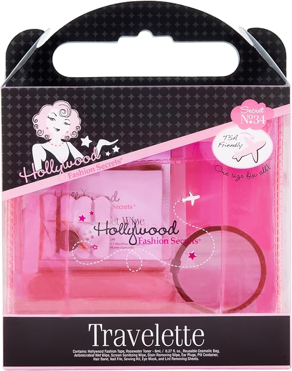 Hollywood Fashion Secrets Emergency Style Kit, Travelette Kit - 13 Pc Set