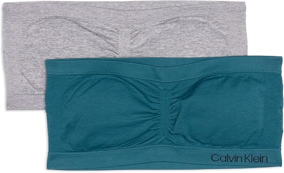 Calvin Klein Kids Girls' Seamless Bandeau Bra Multipack