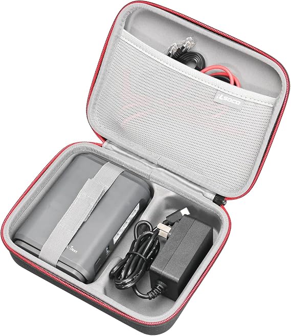 RLSOCO Carrying Case for GL.iNet GL-MT3000/GL-BE3600/GL-AXT1800/GL-MT3600BE/GL-A1300 Portable WiFi Travel Router,AC Adapter and Data Cable (Case Only)