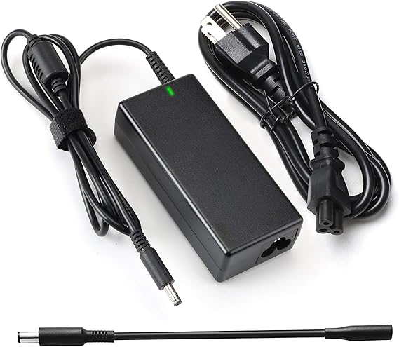 65W AC Charger for Dell Inspiron 11 13 15 17 3000 5000 7000 La65ns2-01 | 19.5V 3.34A Laptop Charger for Dell 3558 3181 5100 5535 5555 5558 5559 5567 XPS 9350 9360 15-5000 17-5000 13-7000 11-3000