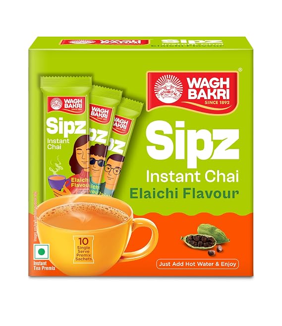Wagh Bakri Elaichi Instant Tea Premix 140G