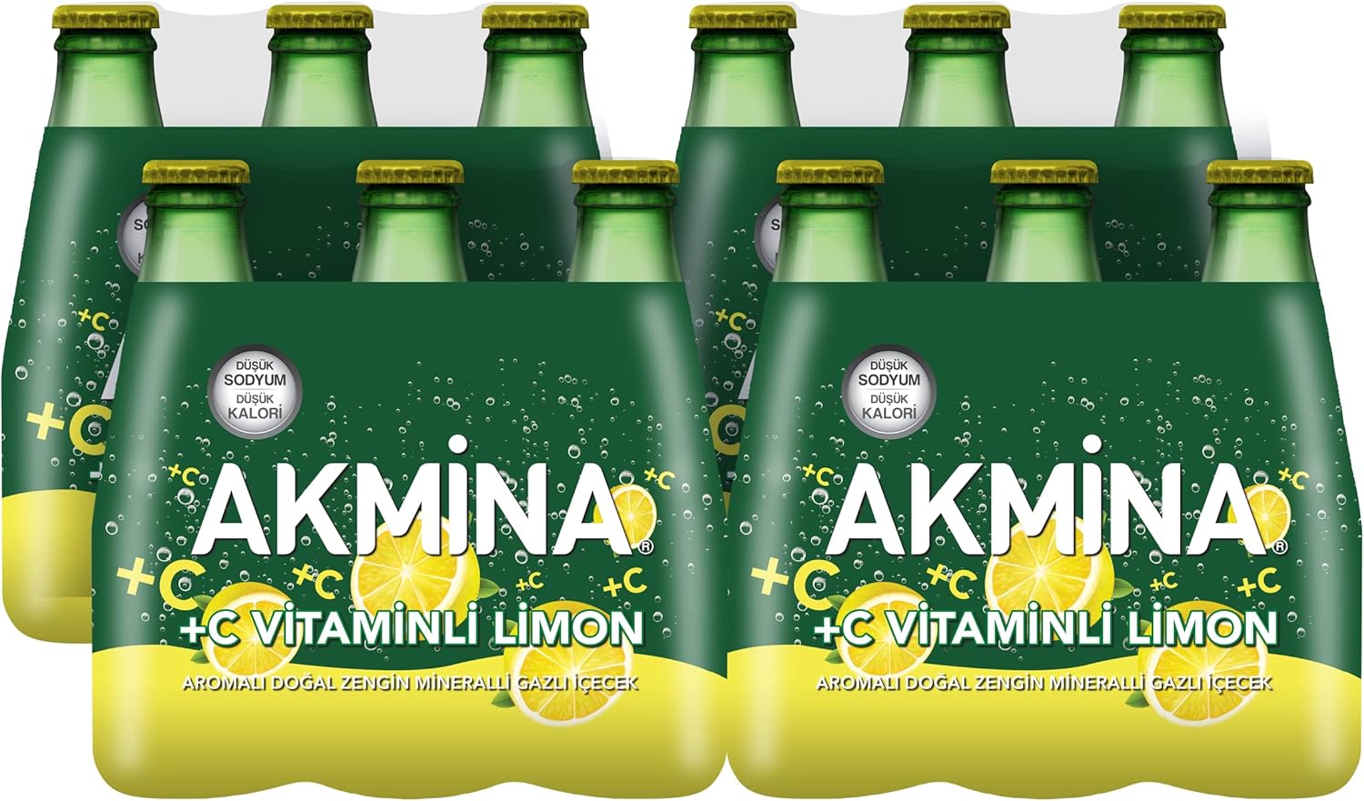 Akmina Lemon Flavored 200ml x 24