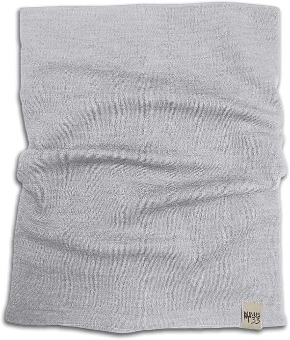 100% Merino Wool - Midweight Neck Gaiter - Skiing Neck Warmer - Winter Face Mask - Multipurpose Headwear