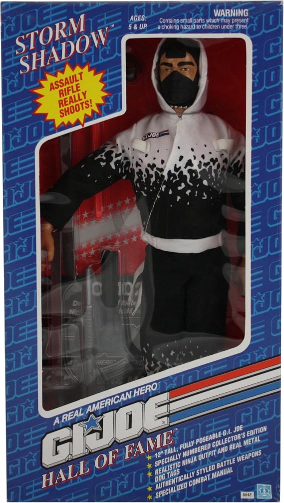G.I. Joe Hall of Fame Storm Shadow 12" Action Figure