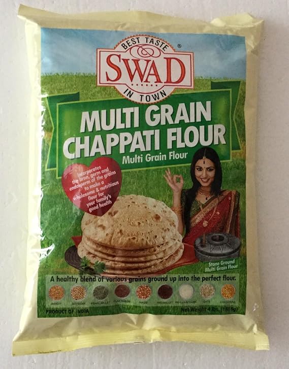 Swad Multi Grain Chappati Flour - 4 lbs