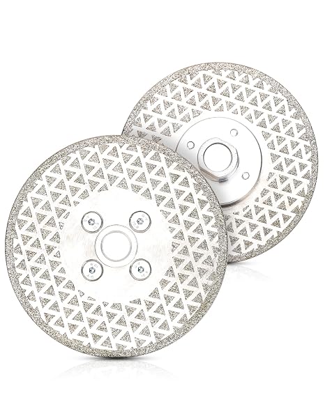4.5" Tile Saw Blade,Diamond Blade with 5/8"-11 Arbor for Clean Cut Dry Cutting Applications in Marble