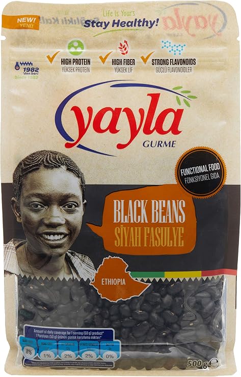 Yayla Gourmet Black Beans (500 Gr)