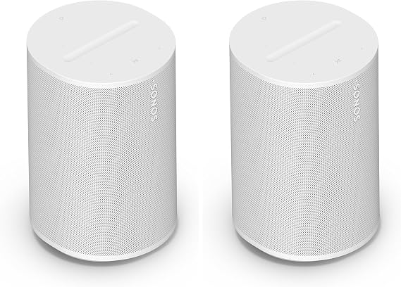 Sonos Era 100 - White - Wireless, Alexa Enabled Smart Speaker (Pack of 2)
