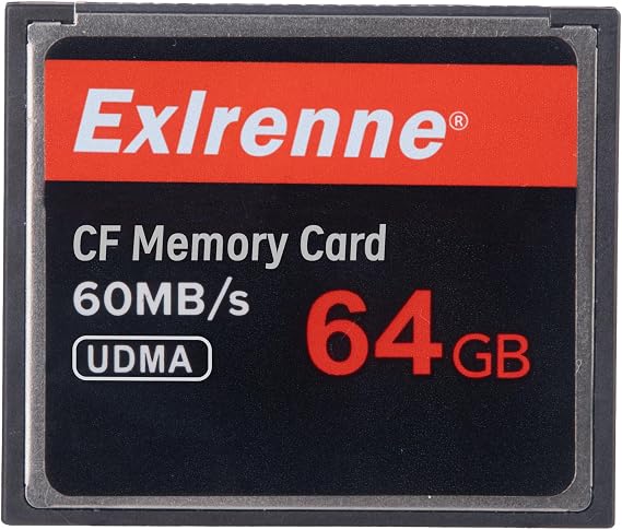 Original 64GB CF Memory Card UDMA Speed Up to 60MB/s SLR Camera CF Card for Professional Photographer