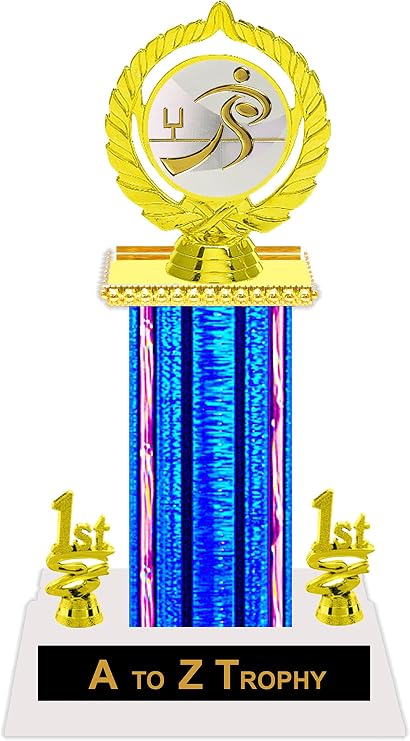 Trophies Fantasy Football Trophy 11 1/2" Sports Awards Tournament Free Engraving Color Choice