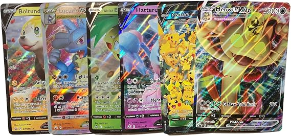 Pokemon - Random Jumbo Card Lot - x6 (Selection Varys) V - VMAX - VSTAR - V Union - EX