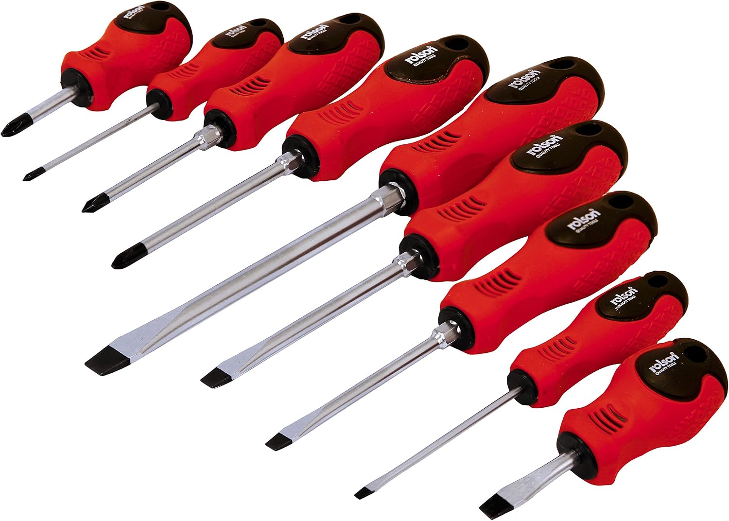 Rolson 28855 9 pc Screwdriver Set