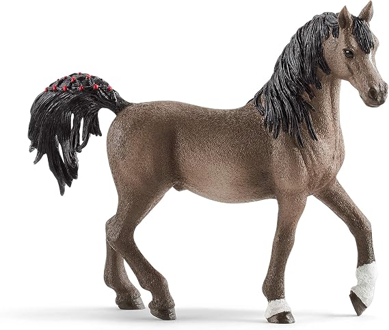 Schleich Horse Club - Arabian Stallion Toy Figurine - Kids Ages 5+ | 13907