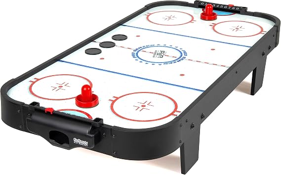 GoSports 40 Inch Table Top Air Hockey Game for Kids - Black
