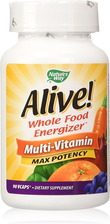 Alive! Max Potency Multi-Vitamin,, 90 VCAPS