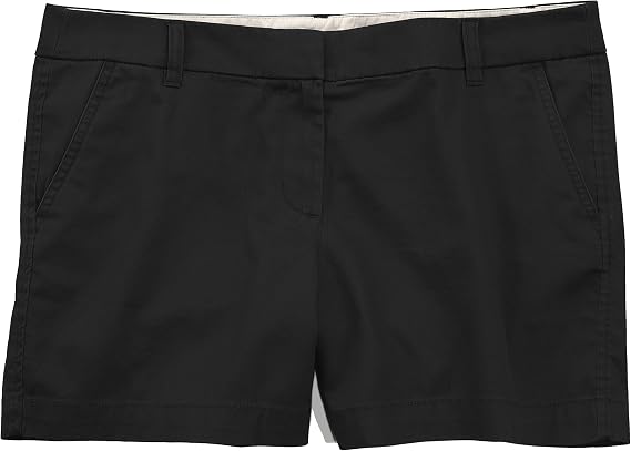 Women's 5" Classic Chino Short (Black)