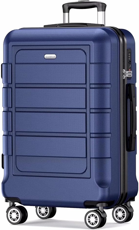 SHOWKOO Luggage Sets Expandable PC+ABS Durable Suitcase Double Wheels TSA Lock 3pcs
