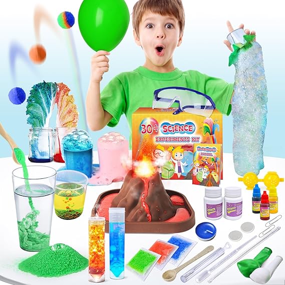 UNGLINGA 30+ Experiments Science Kits for Kids Educational S.T.E.M Toys