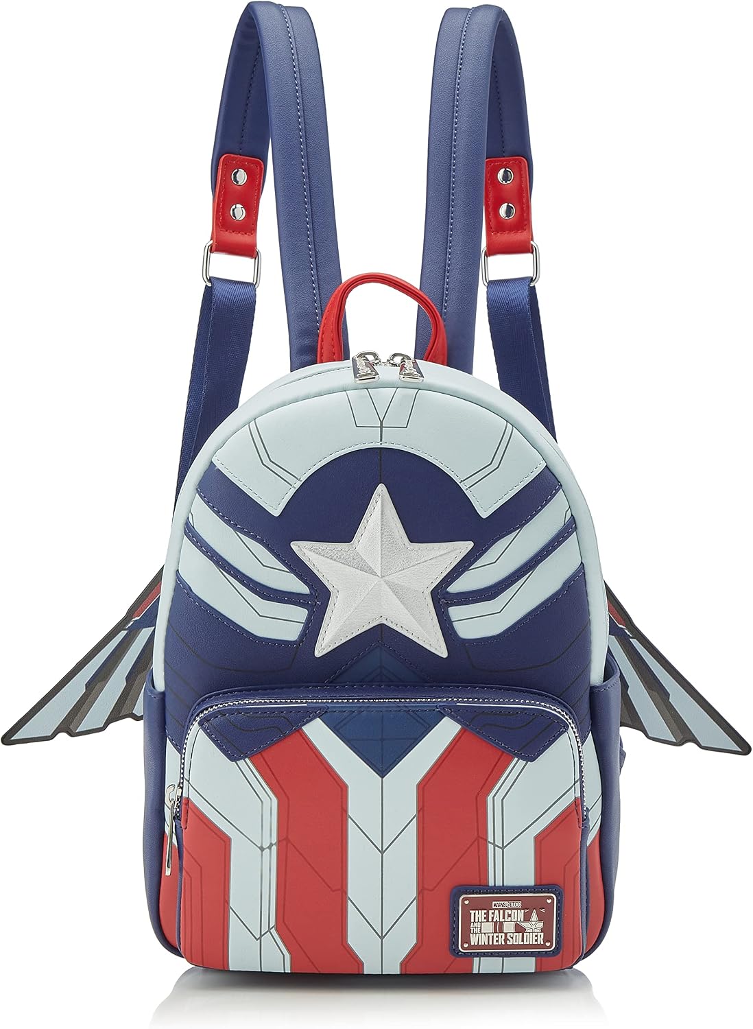 Loungefly Marvel Falcon Cosplay Mini Backpack