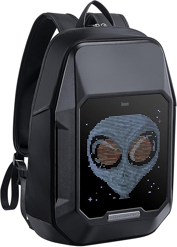 Divoom Pixoo Cyberbag Black Pixel Led Display Backpack