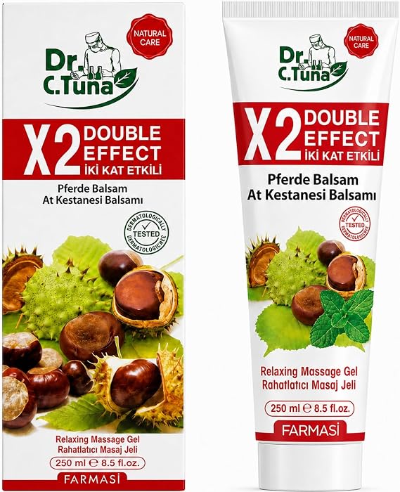 Farmasi Dr. C. Tuna Pferde Balsam Double Effect Massage Gel, 8.45 fl oz
