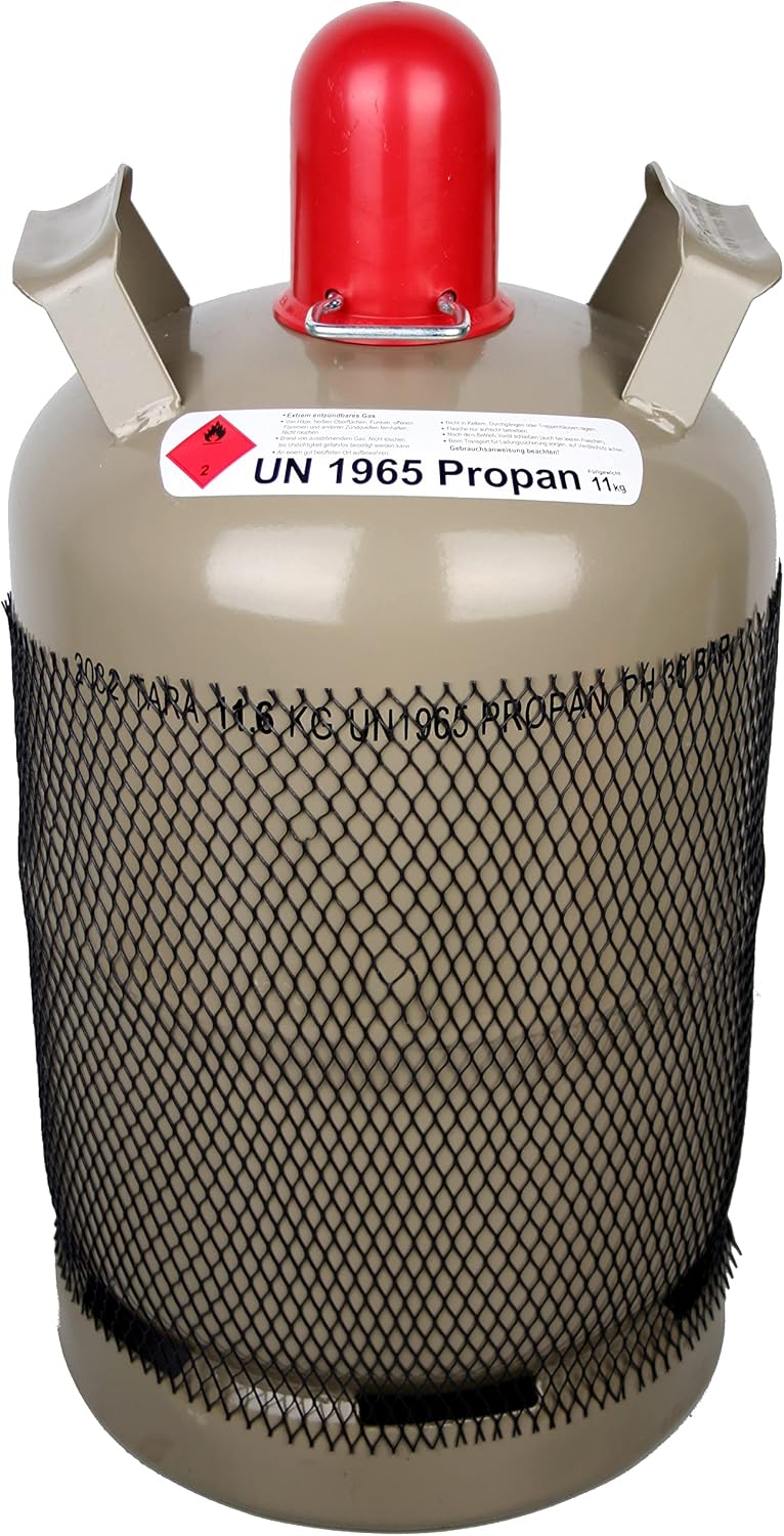 11 kg Gas Bottle Propane Gas for Camping Gas barbecue Heater Burner Empty