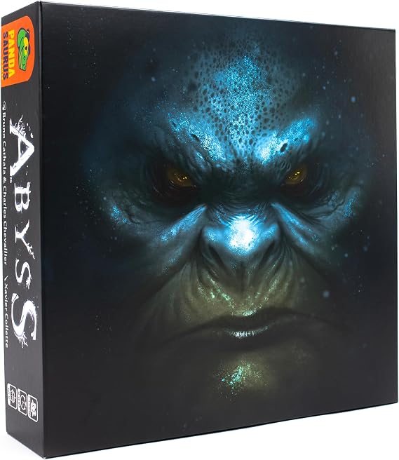 Abyss Board Game - Control Ocean Kingdoms in an Underwater Development Strategy Game, Adventure Game for Kids & Adults, Ages 14+, 2-4 Players, 30-60 Minute Playtime, Made by Pandasaurus Games