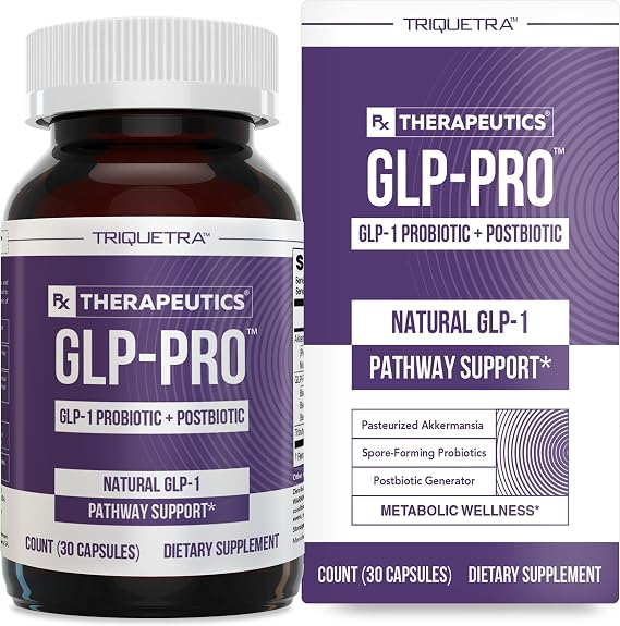 GLP-ProTM: Probiotic & Postbiotic Blend for Natural GLP-1 Support Akkermansia MucTTM, ButyraGen Butyrate Generator & Spore Bacillus Healthy Appetite, SCFA & Metabolic Balance 30 Count