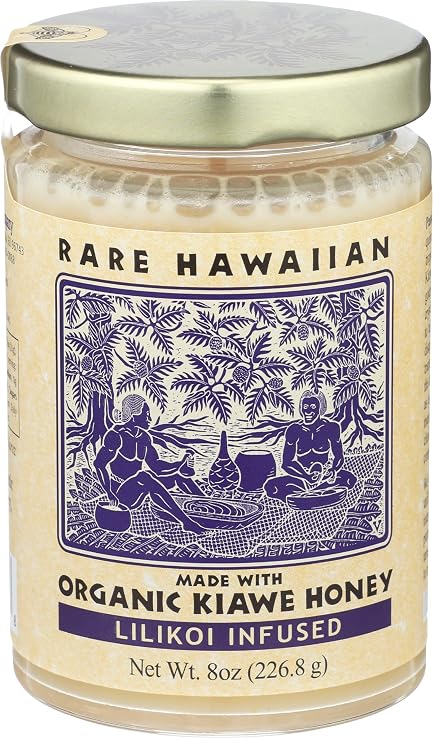 Rare Hawaiian, Honey White W Hawaiian Lilikoi, 8 Ounce