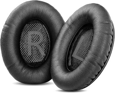 TaiZiChangQin Upgrade Ear Pads Ear Cushion Memory Foam Replacement Compatible with Doqaus Life 3 Wireless Headphone Protein Leather Earpads