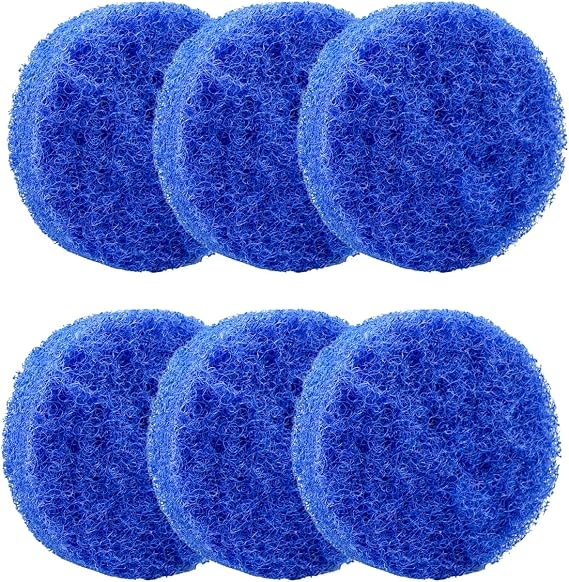 Power Scrubber Scrub Pad Fit for Black & Decker PKS160 Power Scrubber | Dense Fiber Boost Stain Removal Efficiency, Soft Texture Avoid Scratching Smooth Surfaces