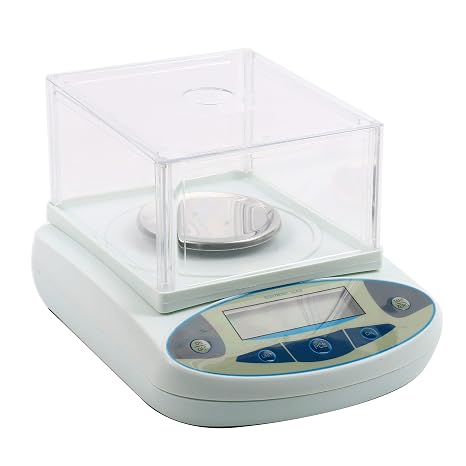200 x 0.001g 1mg Lab Scale Digital Analytical Balance Scale Electronic Scale Precision Jewelry Scale Laboratory Scale (200x0.001g)