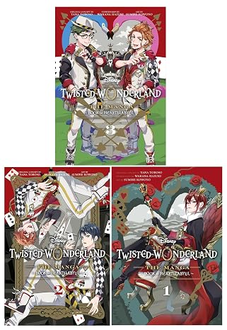 Disney Twisted-Wonderland 3 Books Collection Set (Volumes 1-3)
