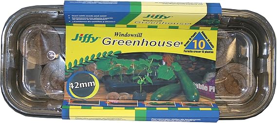 Jiffy 42mm Windowsill Greenhouse 10