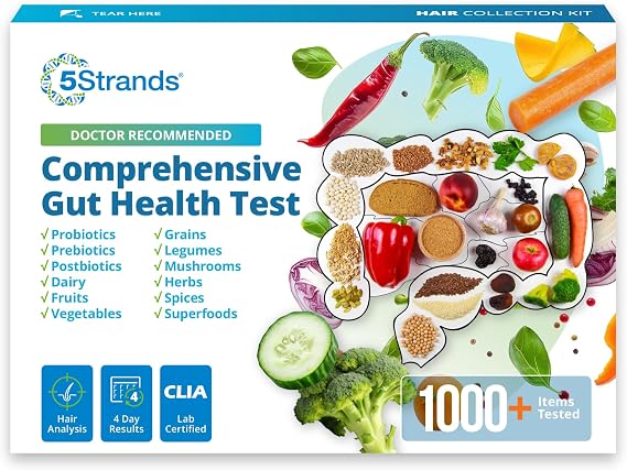 5Strands Comprehensive Gut Health Test Including 1180 Food & Drink Items