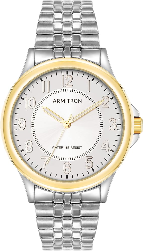 Armitron Men's Metal Expansion Bracelet Watch, 20/5568