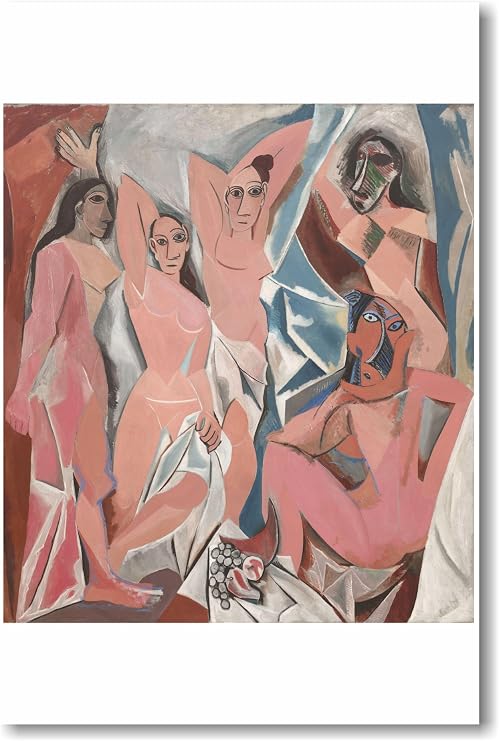 Les Demoiselles d'Avignon 1907 - Pablo Picasso - NEW Fine Arts Poster