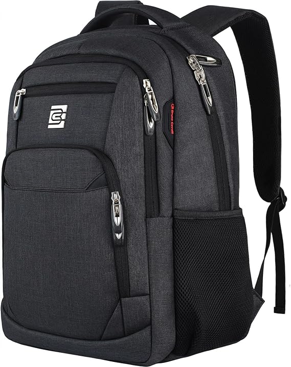 marcello 18 Inch Laptop Backpack for Men, Water Resistant Travel Rucksack