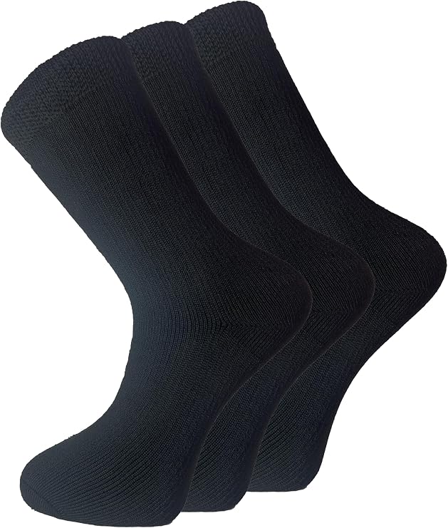 3-Piece Thermal Men's Socks Keep 7 times warmer with Special Soft Elite, Warmth and Comfort in Winter - Cold Weather!