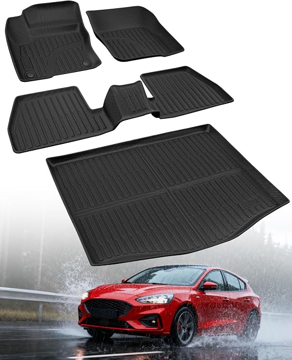 Floor Mats for Ford Focus Sedan 2012 2013 2014 2015 2016 2017 2018