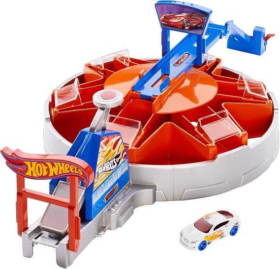 Hot Wheels Launching Garage Playset by Hot Wheels