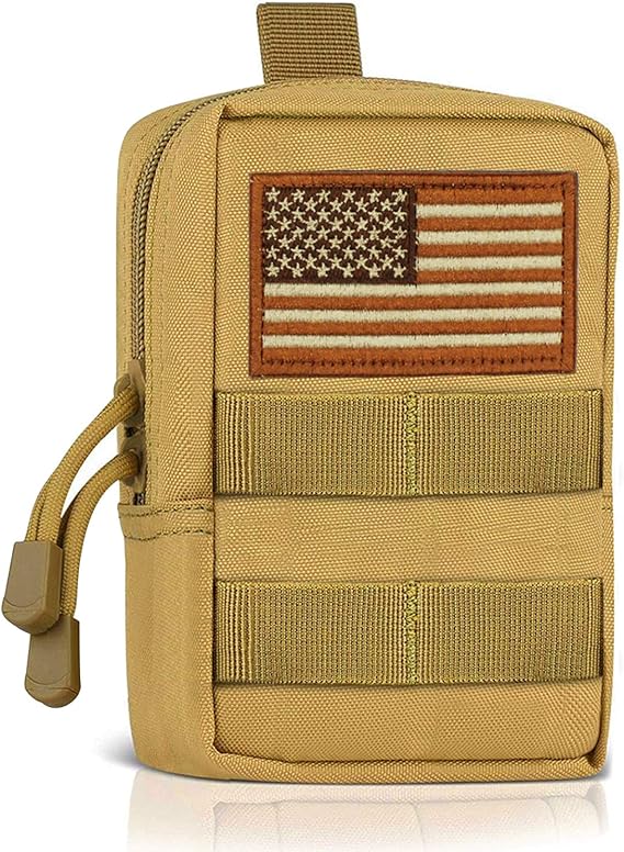 EDC Pouch Bag Molle Pouch Tactical Pouch Molle Attachments Molle Cell Phone Case for Tactical Backpack